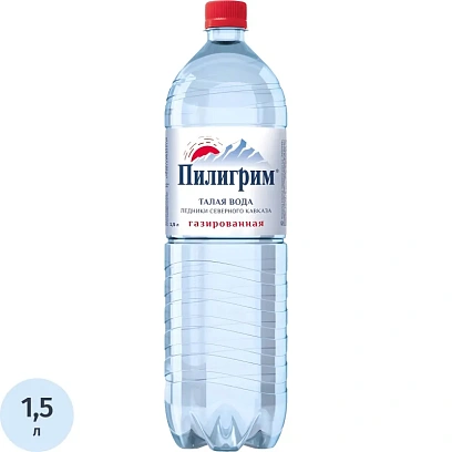 Вода минеральная Пилигрим газ ПЭТ 1,5л