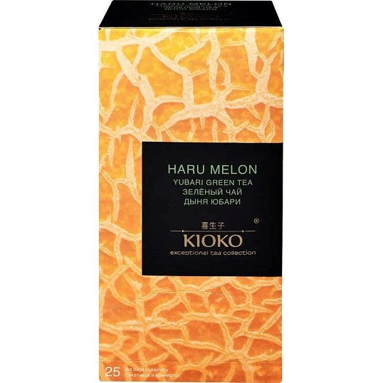 Чай Kioko Haru Melon зелёный с ароматом дыни 25пакx2г