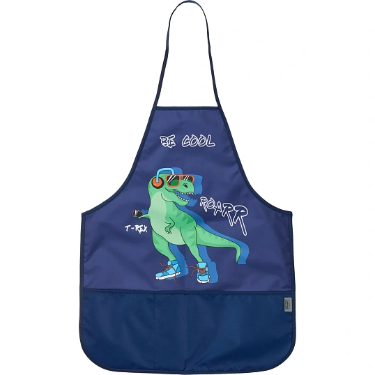 Фартук для труда Динозавр,карман,нарукав, 490x390мм,ФН61-20-2