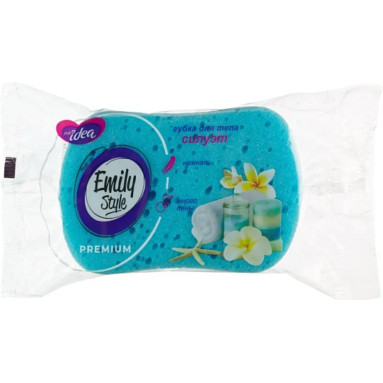 Губка для тела Fresh idea Силуэт восьмерка 140х90х50мм