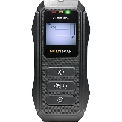 Детектор скрытой проводки, металла, дерева INSTRUMAX Multiscan