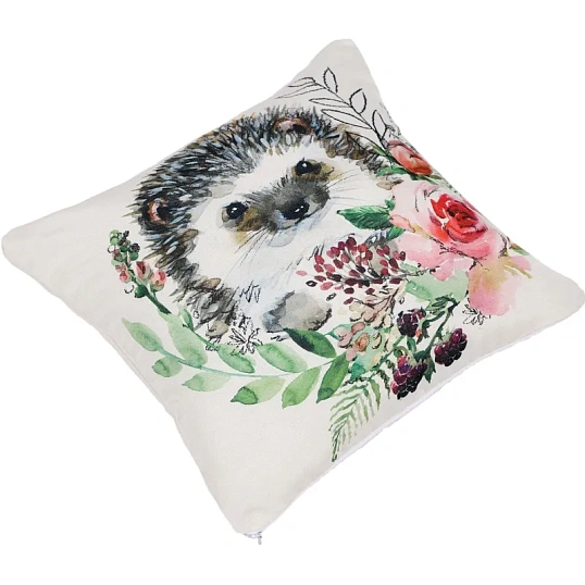 Подушка декоративная 40х40см (хлопок 60%, ПЭ 40%/новолон ПЭ), ПД40-064