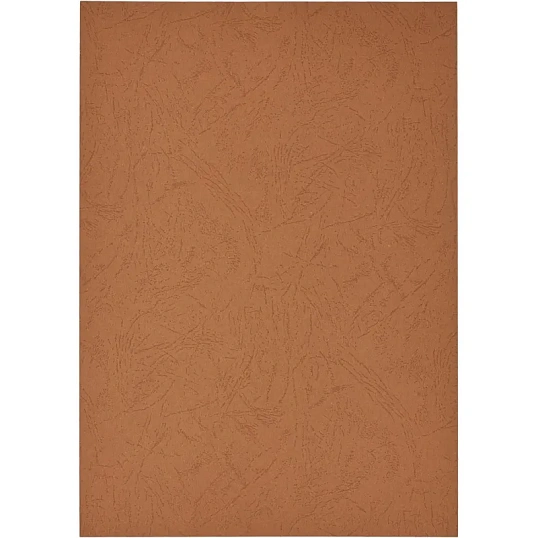 Обложки для переплета картонные Promega office кор.кожаА4,230г/м2,100шт/уп.