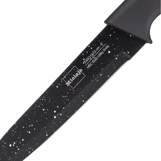 Нож кухонный Santoku 12,5  см. рукоять Soft Touch, Mielaje 81212