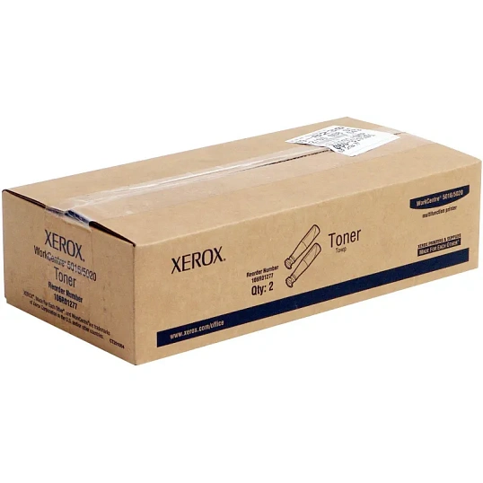 Тонер-картридж Xerox 106R01277 чер. для WC5016/5020B  (2шт/уп)