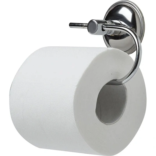 Держатель для туалетной бумаги металлич.хромирован.без крышки
