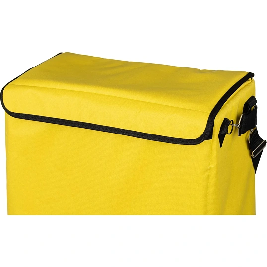Термосумка для доставки пиццы с двойным открытием, 45x25x45 см, 51 л