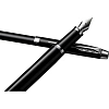 Ручка перьевая PARKER IM BLACK CT 1 сиий картридж тонкая 1931644