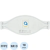 Респиратор трехпанельный О2 3112 FFP2 NRD с клапаном, 10шт/уп