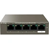 Коммутатор IP COM 4 порта  802.3at (PoE+) 5 портов 10/100 1000 М/сек