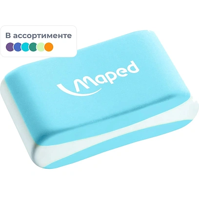 Ластик Maped ESSENTIALS SOFT каучук,мягкий,ассорти,112921