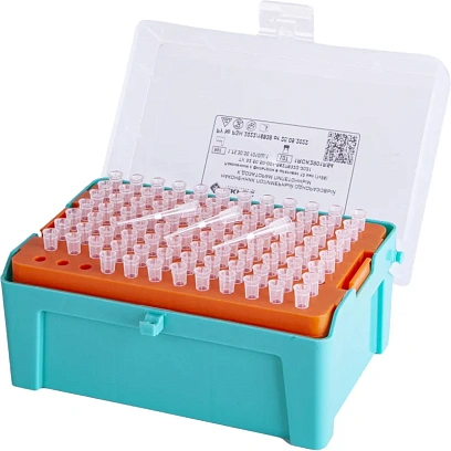 Наконечник с фильтром нестер в штативе 10 мкл, 96 шт/уп, 1.75.30.30.1010Ш.1