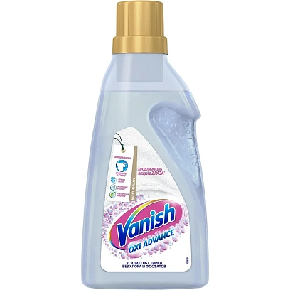 Пятновыводитель VANISH Oxi Advance/Zeus White д/бел ткан 750мл гель_1428101