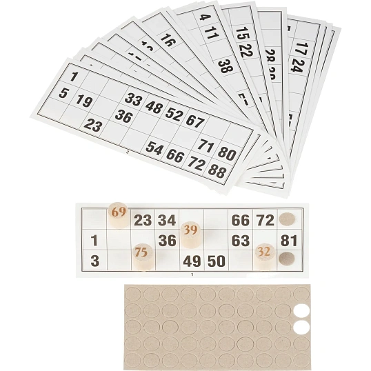 Настольная игра Лото классическое деревянное, Умные игры , 4660254469334