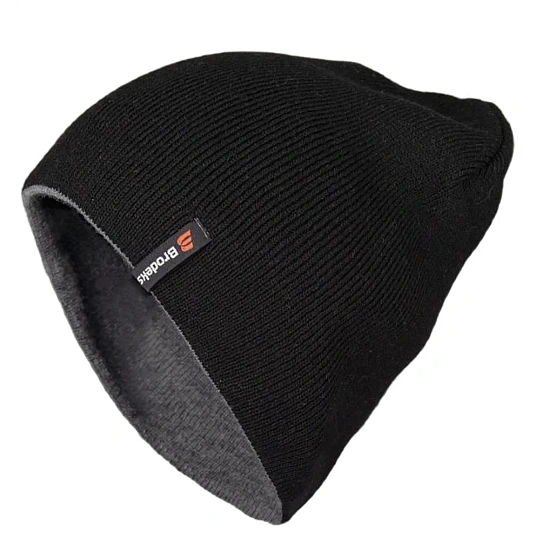 Шапка Brodeks bicolor черный-серый ЗД-639765