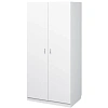 Шкаф для одежды медицинский MEG_2-х ств.4п. ЛДСП ШМБО (код МД-505.01) белый