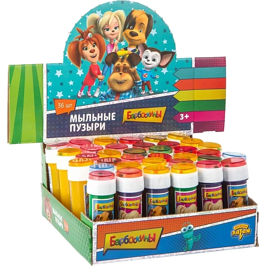 Мыльные пузыри Барбоскины 60мл/1504-0680