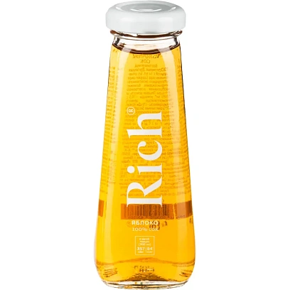 Сок Rich яблоко стекл. бут. 0,2л