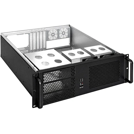 Корпус ExeGate Pro 3U390-08 (19, 3U, 390, без БП, USB) (EX264270RUS)