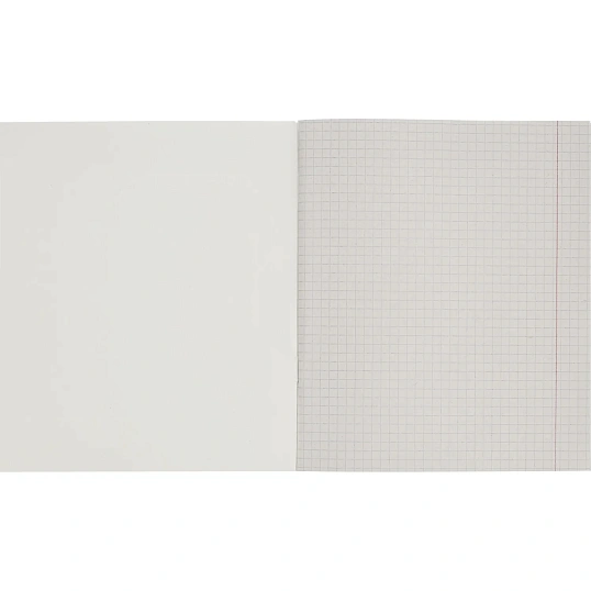 Тетрадь общая А5,48л,кл,скоб,блок-офсет-2 Attache Alpha син/зелен вассорт