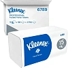 Полотенца бумажные д/дисп KK Kleenex Interfold 2сл бел 186 лист 15 пач.6789