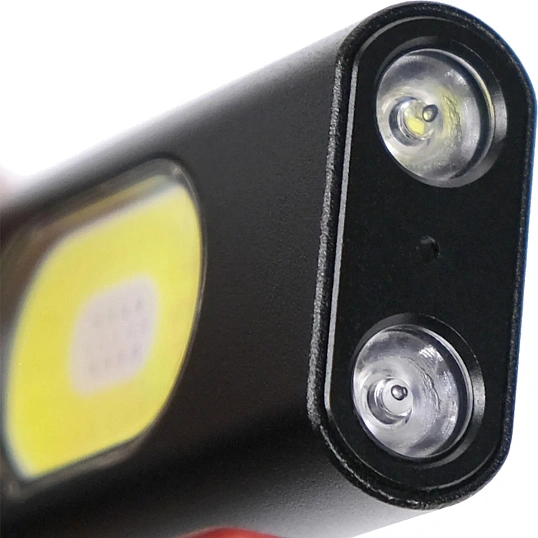 Фонарь EPILSO EPF-260 (карманный, Luminus SST20 10W + COB + Laser, аккум)