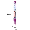 Маркер акриловый Edding 5100/910.кругл.нак. 2-3 мм. Цвет Ягодный