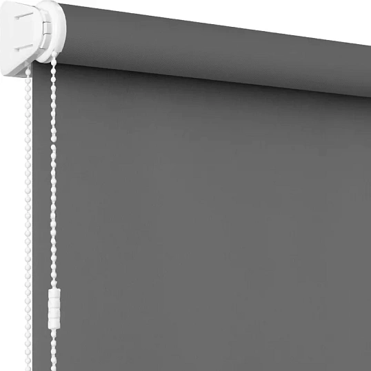 Рулонная штора Комус Мебель Sky W2237 V19, 50х160 графит