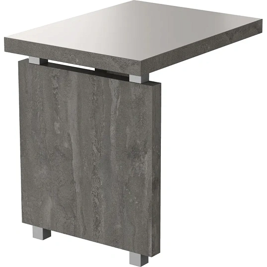 Приставка - брифинг Д_EASY Director 4 ДСП мел. Асканит/желез.кам 801.030