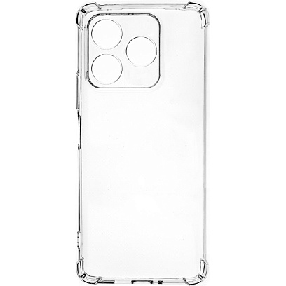 Чехол накладка PERO силикон для Xiaomi Redmi Note 14 прозрачн