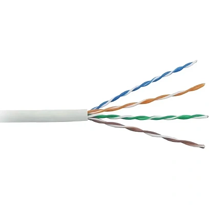 Кабель TWT TWT-5EUTP-LSZH 4 пары, Кат.5e, LSZH, 305 метров, белый