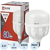 Лампа светодиодная LED-HP-PRO 80Вт 230В E27 с адаптером Е40 6500К