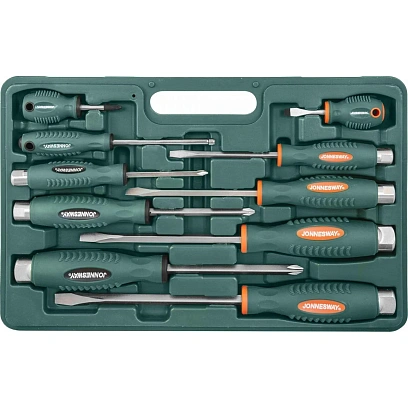 Набор отверток стержневых ударных, силовых под ключ, 10 предметов D70PP10S