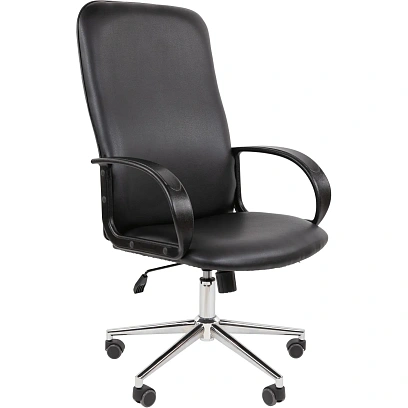 Кресло VT_Chairman 278 Россия экопремиум черный хром