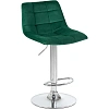 Стул барный LO_DOBRIN TAILOR LM-5017-N зеленый велюр MJ9-88/хром 2шт/уп