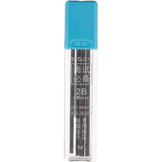 Стержень микрографический M&G 2B 0,9x1,8 мм 6 шт/уп ASL362011109L7C