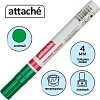 Маркер лаковый Attache 4 мм зеленый