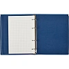 Бизнес-тетрадь А5 80л  ATTACHE, на кольцах,синий, обложка ПВХ