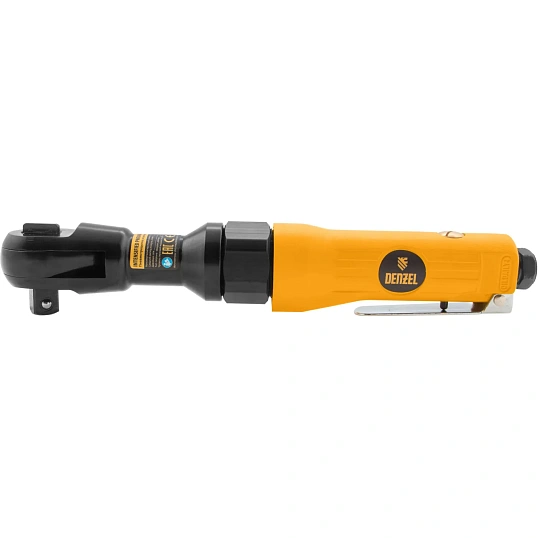 Трещотка пневматическая усиленная DENZEL RP100, 1/2, 100 Нм (57475)