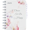 Бизнес-тетрадь А6,120л,кл,спир,пласт Attache Selection Flower Dreams 876753