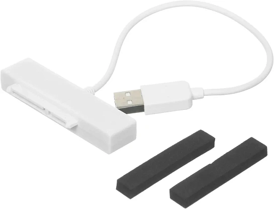 Корпус для HDD/SSD AgeStar SUBCP1 SATA USB2.0 пластик черный 2.5