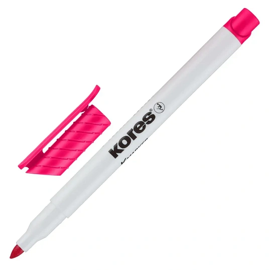 Набор маркеров для белых досок KORES 10 цв, 2 мм 22841