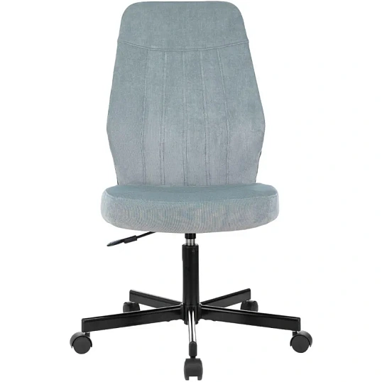 Кресло VB_EChair 224 LPU серо-голубой Light-28 металл