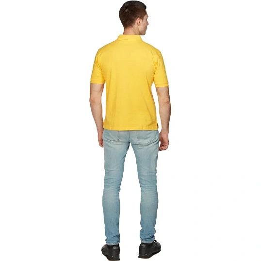 Рубашка Поло (190г.) кор.рукав желт.(XXXL)