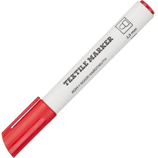 Набор маркеров для ткани KOH-I-NOOR 3205, круглых 2,5мм, 6цв 773205JF07KS