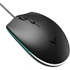 Мышь компьютерная RAPOO игровая проводная V11S, цвет - черный