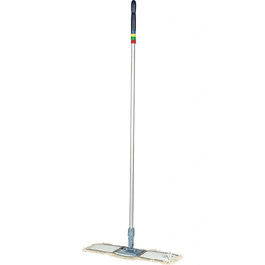 Швабра флаундер д/пола ДастМоп сталь 60х9см c насадкой Vileda 143555