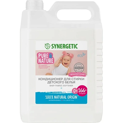 Кондиционер для белья SYNERGETIC Нежное прикосновение 5л 110502