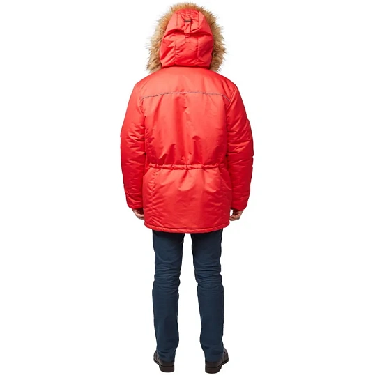 Куртка рабочая зимняя муж. з28-КУ красн (р.60-62)182-188