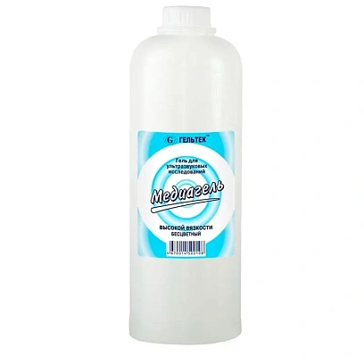 Гель для УЗИ МЕДИАГЕЛЬ 1кг/бут. высокой вязкости (б/цв.)